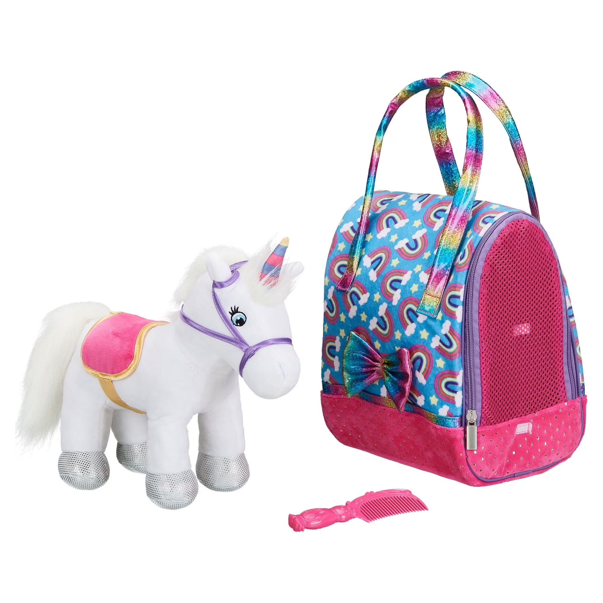 , Pet-In-A-Bag Unicorn & Carrier Set, Doll Accessories, Children Ages 3+