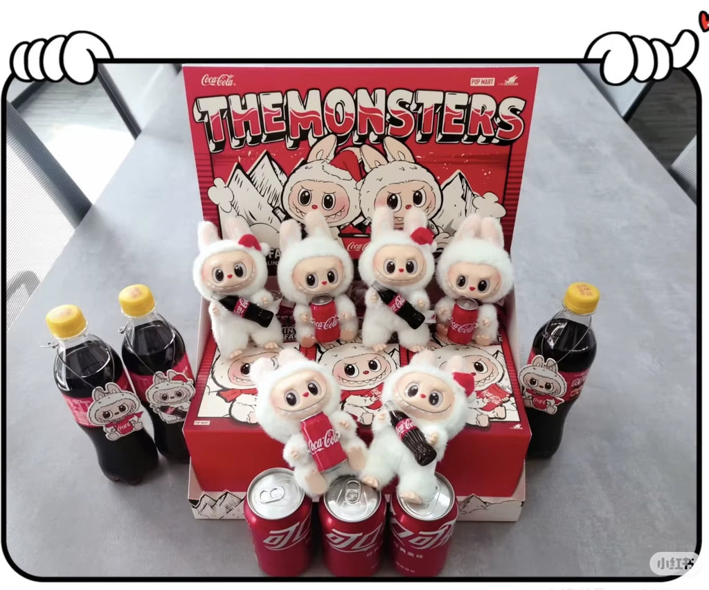 Authentic Hot Sale Original Popmart Labubus the Monsters COCAA-COLAA SERIES Action Anime Figures Blind Box Toys Mystery Boxes