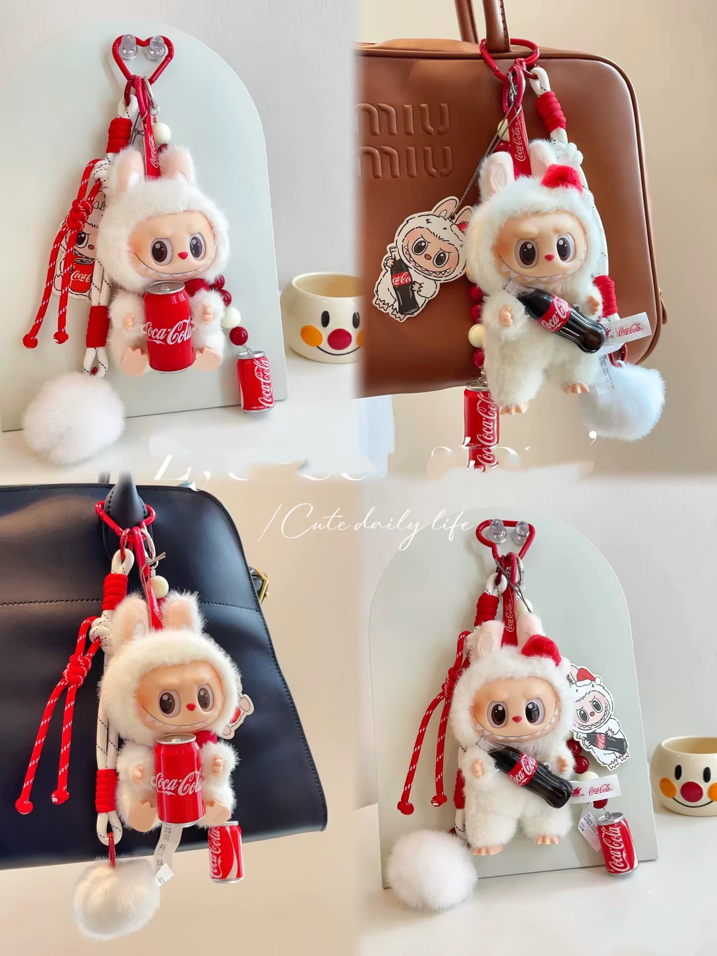 Authentic Hot Sale Original Popmart Labubus the Monsters COCAA-COLAA SERIES Action Anime Figures Blind Box Toys Mystery Boxes