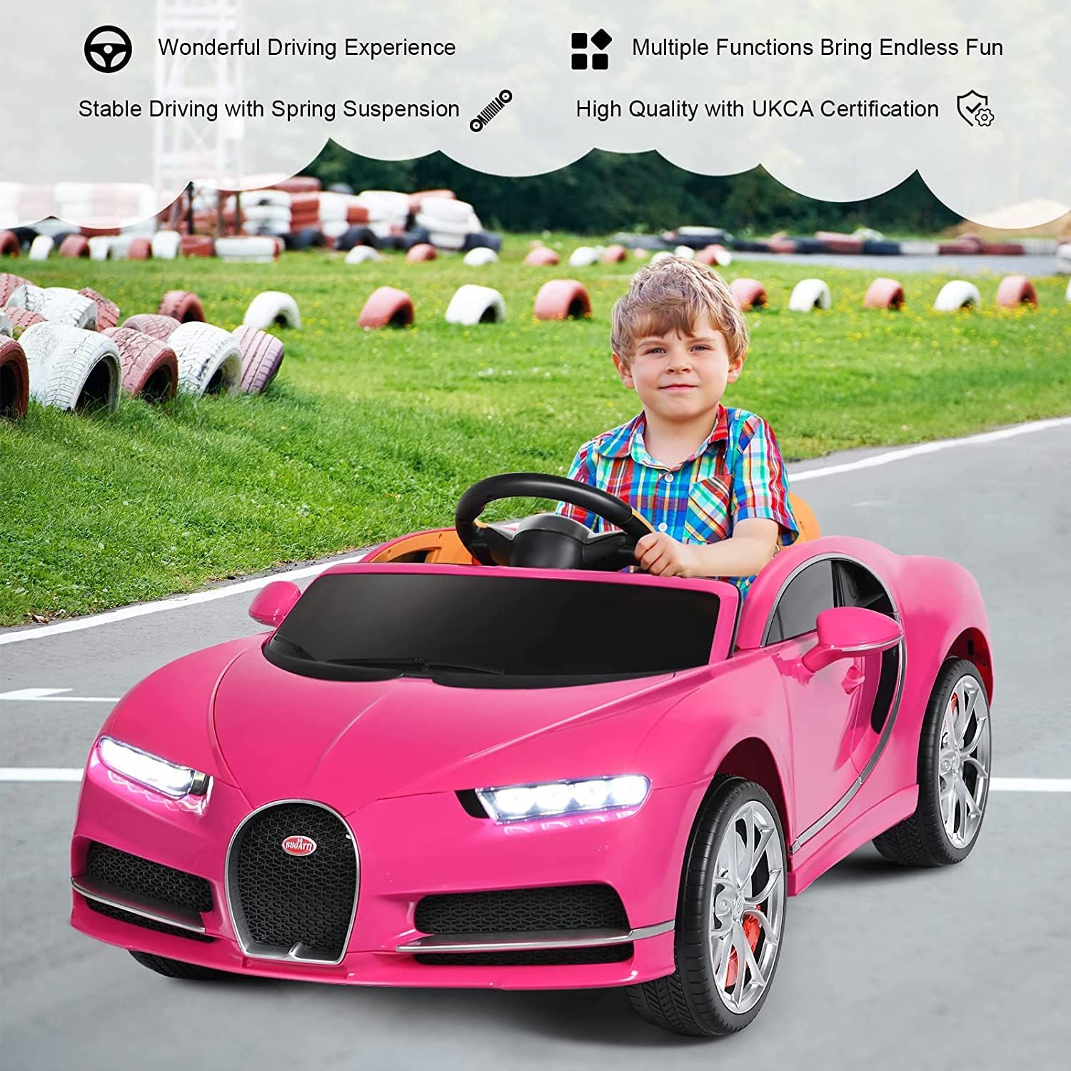 12V Kids Licensed Battery Powered Vehicle with Remote Control