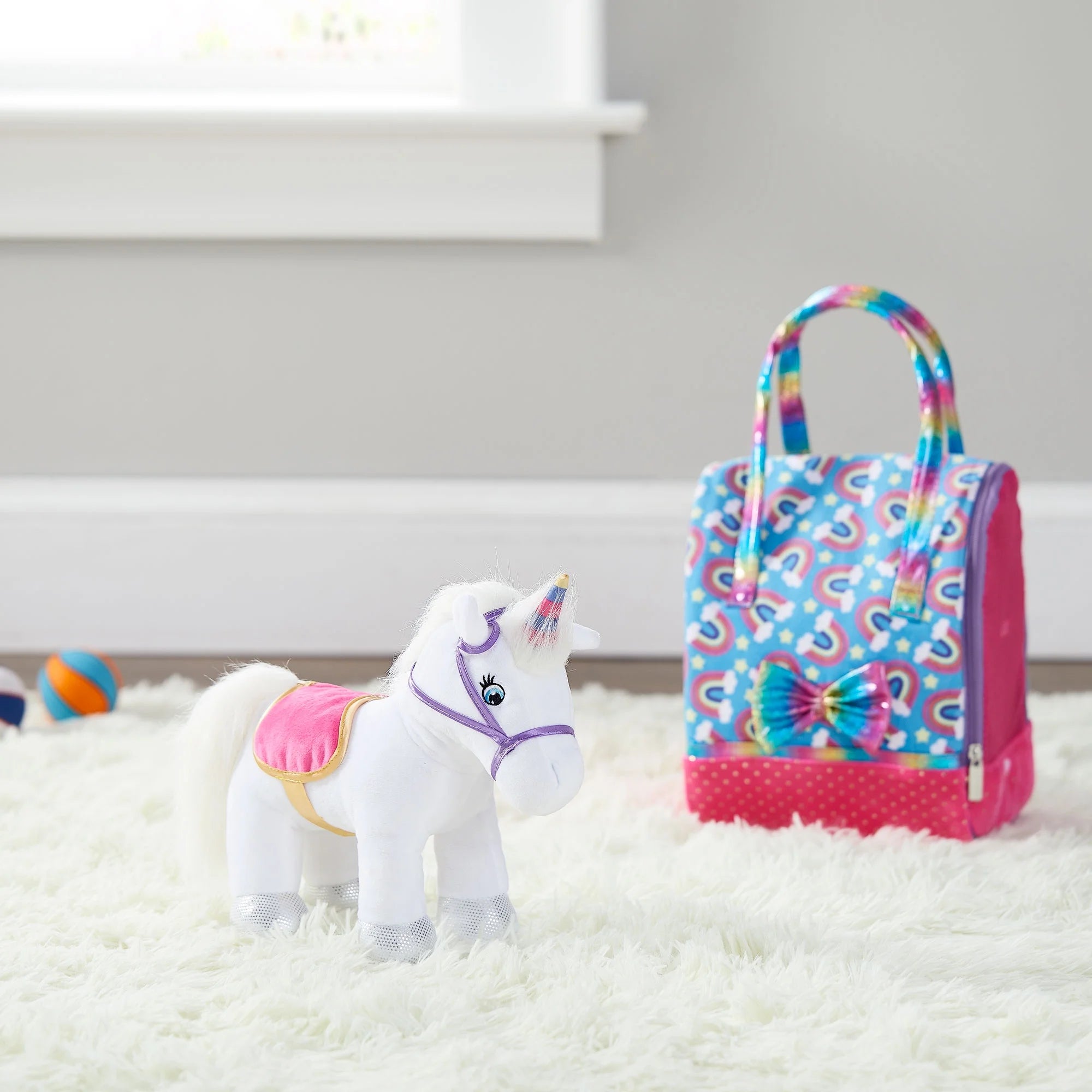 , Pet-In-A-Bag Unicorn & Carrier Set, Doll Accessories, Children Ages 3+