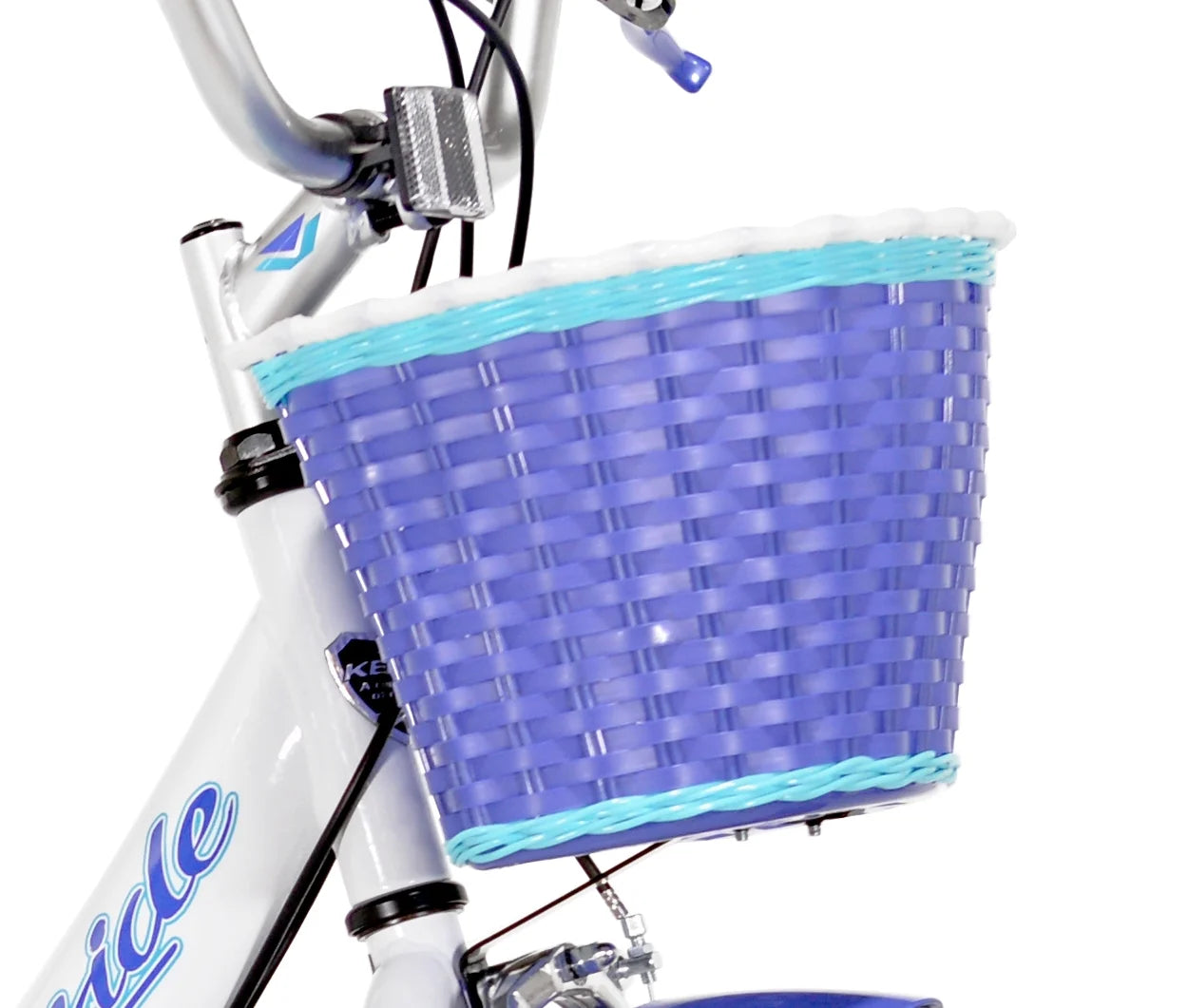 24" Kent Bayside Multi-Speed Girl'S Bike, White/Purple, Ages 12+ Years