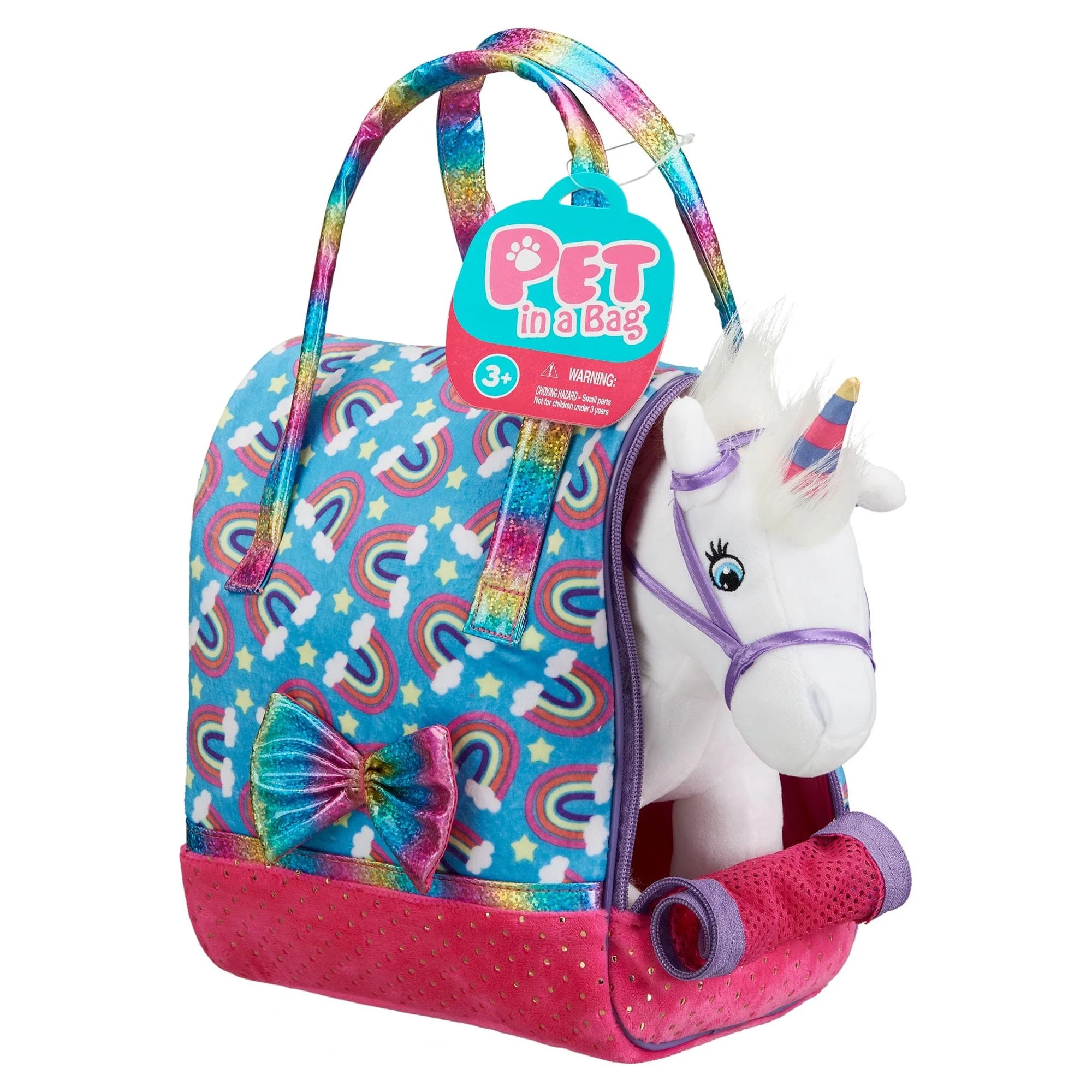 , Pet-In-A-Bag Unicorn & Carrier Set, Doll Accessories, Children Ages 3+